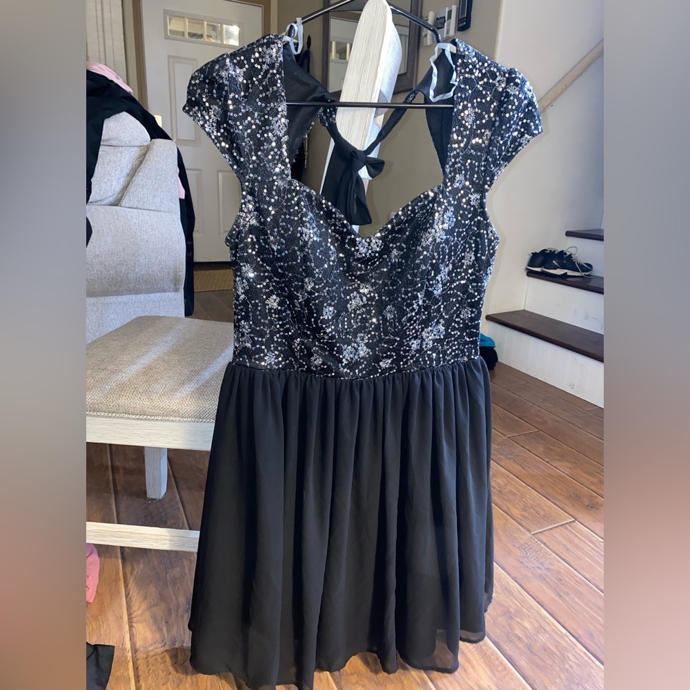 Black Mystic Homecoming dress